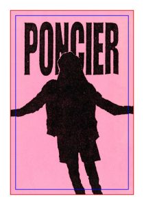 Poncier sticker front