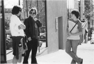 Cameron, Philip Seymour Hoffman & Patrick Fugit. Photo by Neal Preston.